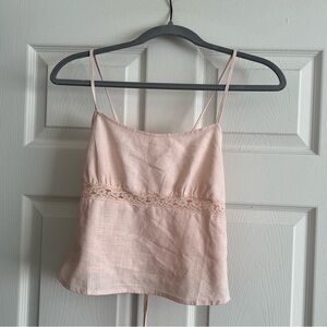 L.A. Hearts Pink Strappy Camisole Top Xsmall